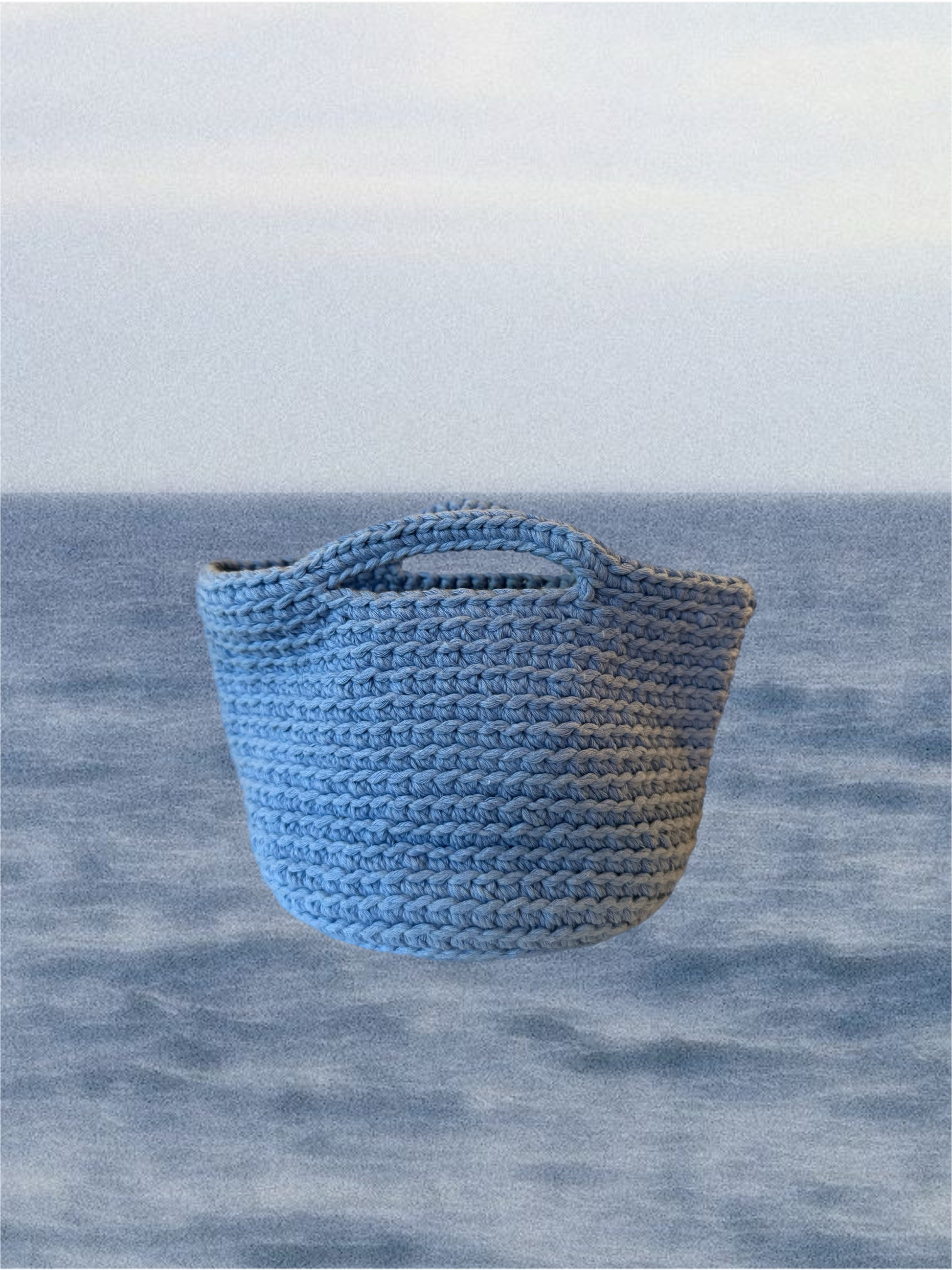 The BaE Bag - Ivory Blue